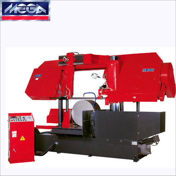 大型龙门式带锯机H-800数控金属带锯床