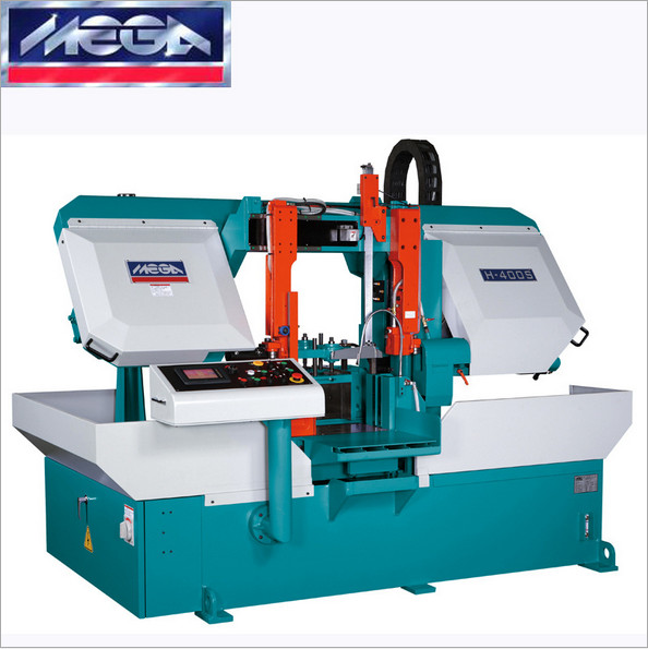 进刀龙门式带锯机H-400S数控全自动金属带锯床