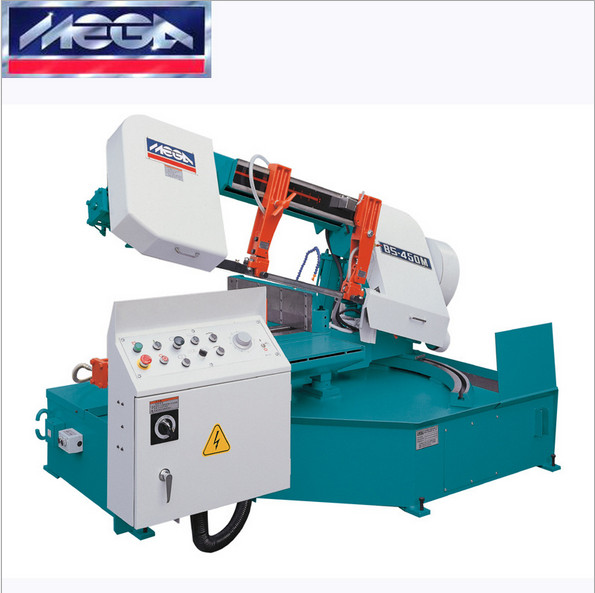 半自动角度金属带锯床BS-450M-760M-1000M